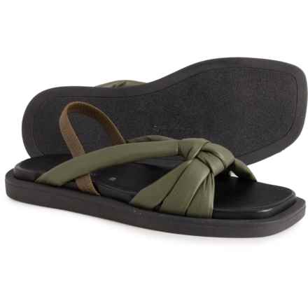 SHOE THE BEAR® Made in Italy Krista Sling Back Sandals - Leather (For Women) in Algae