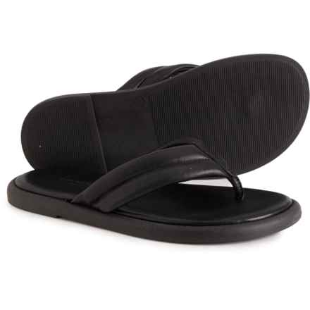 SHOE THE BEAR® Made in Italy Lotta Thong Sandals - Leather (For Women) in Black