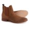 SHOE THE BEAR® Made in Portugal Dev Chelsea Boots - Suede (For Men) in Khaki