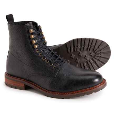 SHOE THE BEAR® Made in Portugal York Lace-Up Boots - Leather (For Men) in Black