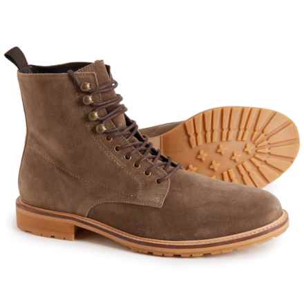 SHOE THE BEAR® Made in Portugal York Lace-Up Boots - Suede (For Men) in Khaki