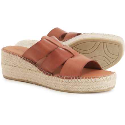 SHOE THE BEAR® Made in Spain Orchid Mule Sandals - Leather (For Women) in Tan