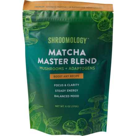 SHROOMOLOGY Master Blend Mushroom Matcha Powder - 6 oz. in Multi