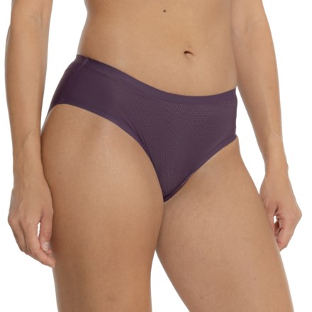 SIELLA Breathable Panties - Bikini Briefs in Burgundy