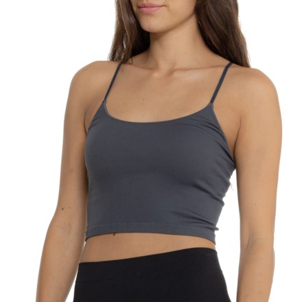 SIELLA Seamless Ribbed Camisole - Sleeveless in India Ink