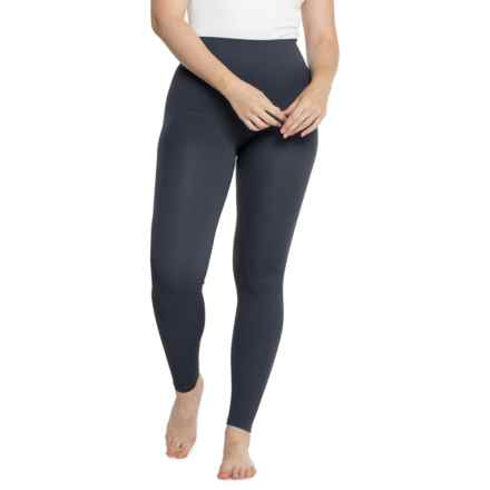 SIELLA Seamless Ribbed Leggings in India Ink