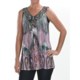 Sienna Rose Georgette Tank Top - Embellished (For Women)