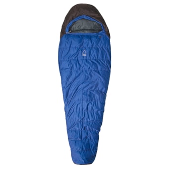 Sierra Designs 15°F Trade Wind Sleeping Bag - 600 Fill Power Down, Long Mummy in Blue/Black