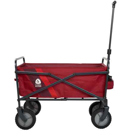 Sierra Designs Basic Collapsible Wagon in Red