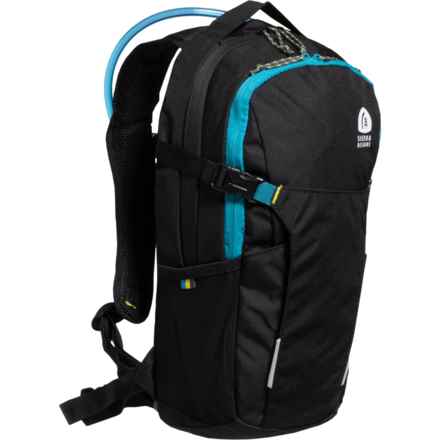Sierra Designs Bear Peak 13 L Hydration Pack - 68 oz. Reservoir, Black in Black