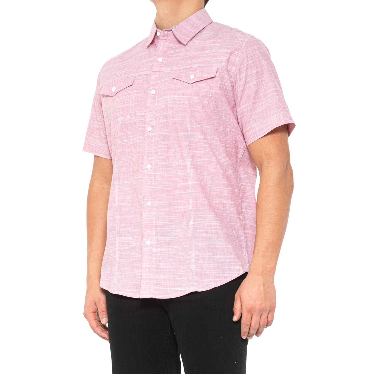 SIERRA PACIFIC Textured Woven Shirt (For Men) - Save 77%