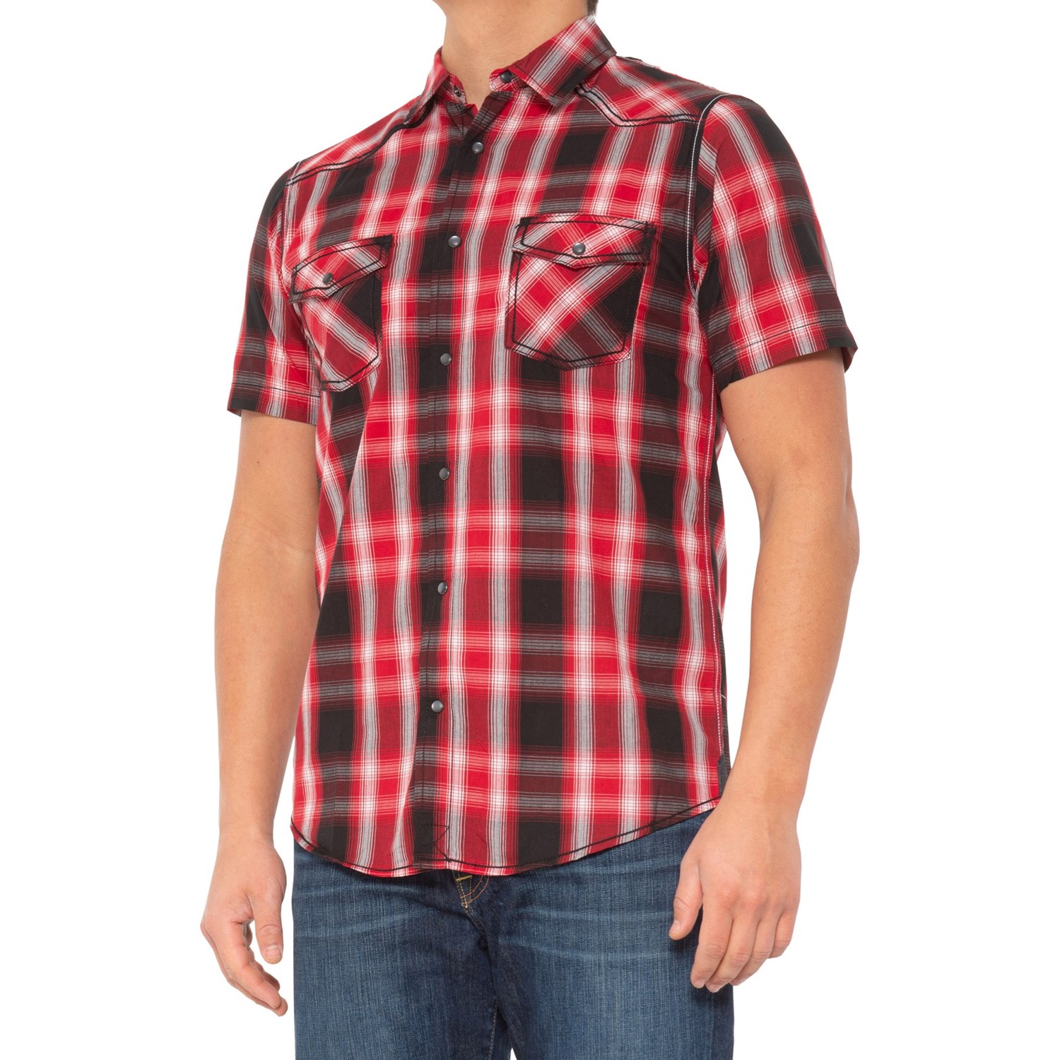 SIERRA PACIFIC Western Woven Shirt (For Men) - Save 77%