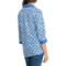 3MJGG_2 Sigrid Olsen Collared Popover Shirt - 3/4 Sleeve