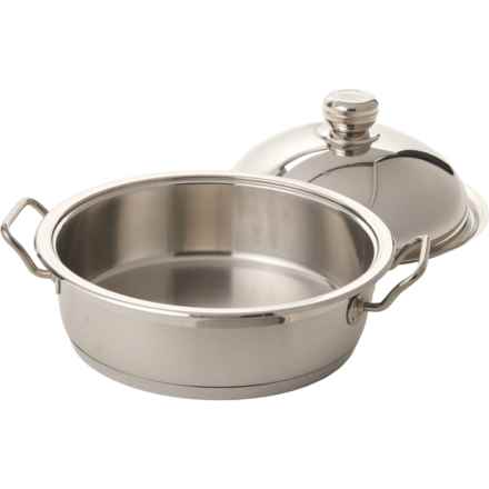 Silga Milano Made in Italy Low Brasier with Lid - 5.5 qt. in Multi