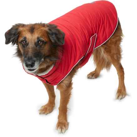 Silver Paw Easy Fit Step In Dog Jacket in Red