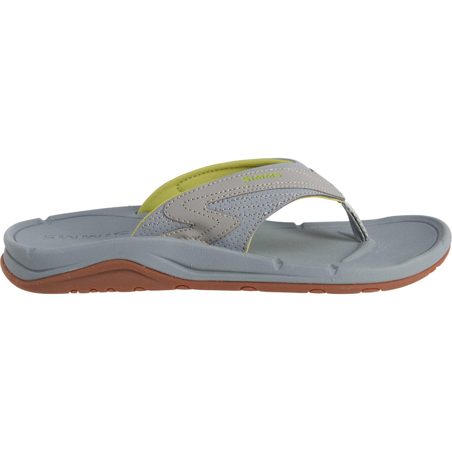 simms mens flip flops