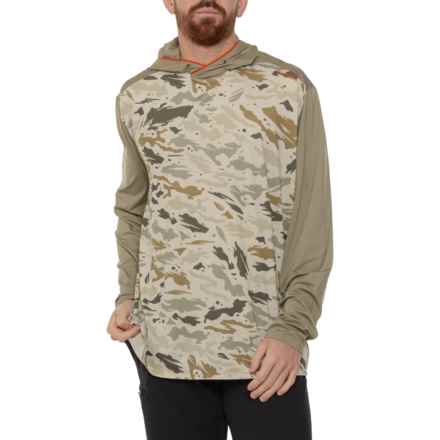 Simms Bugstopper® SolarFlex® Hoodie - UPF 50+ in Ghost Camo Stone/Stone