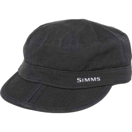 Simms Cadet Cap (For Men) in Black