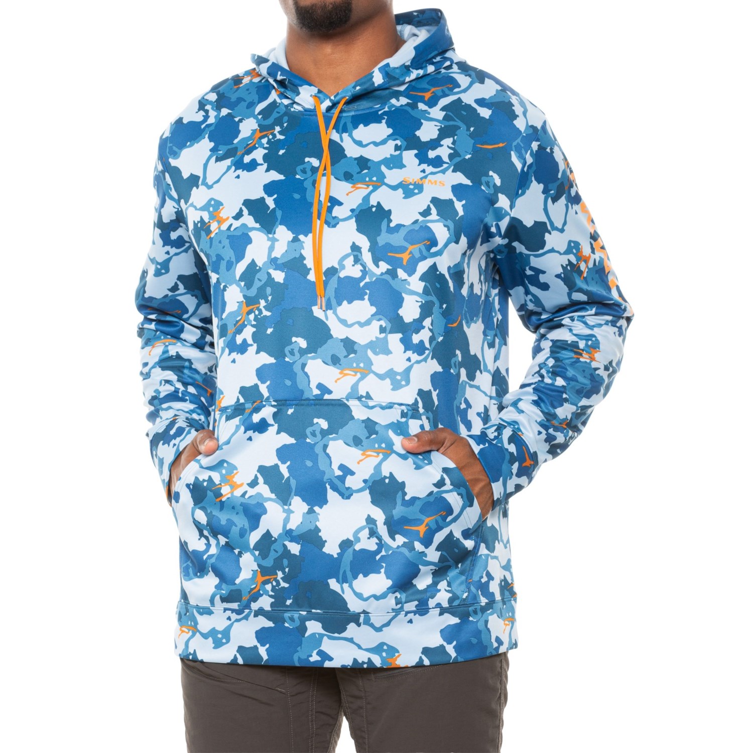 Simms store camo hoodie