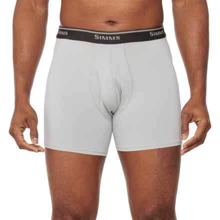 Simms Cooling Boxer Briefs in Sterling