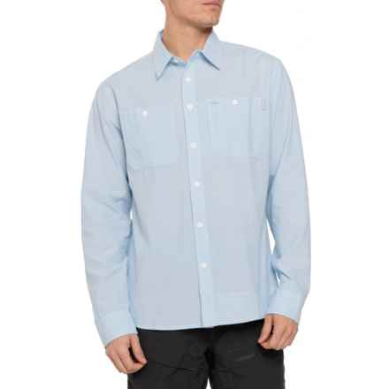 Simms Cutbank Chambray Shirt - Long Sleeve in Sky Chambray