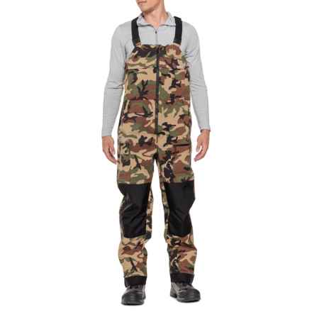 Simms CX Fishing Bib Pants - Waterproof in Woodland Camo