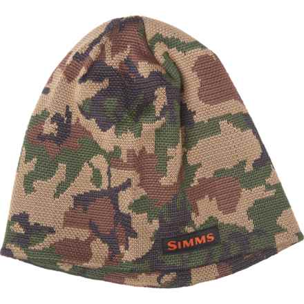 Simms Everyday Beanie (For Men) in Woodland Camo