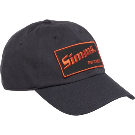 Simms Fish It Well Baseball Cap (For Men) in Black