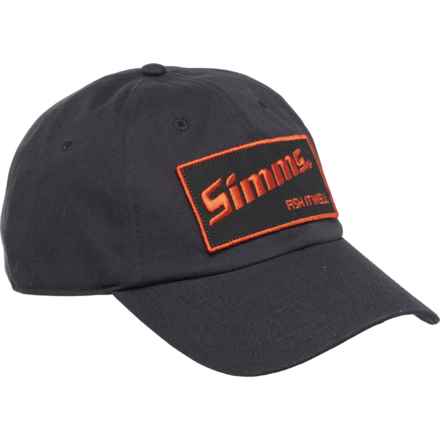 Simms Fish It Well Baseball Cap in Black