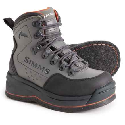 Simms Freestone® Wading Boots - Felt Sole (For Men) in Gunmetal