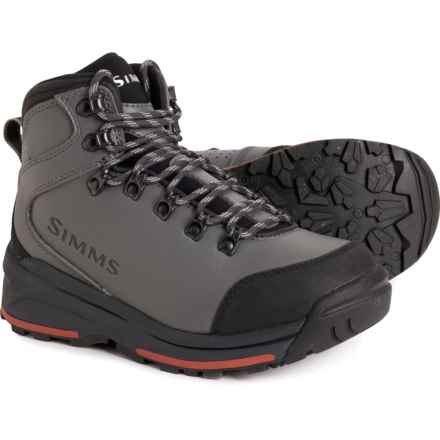 Simms Freestone® Wading Boots - Rubber Sole (For Women) in Gunmetal