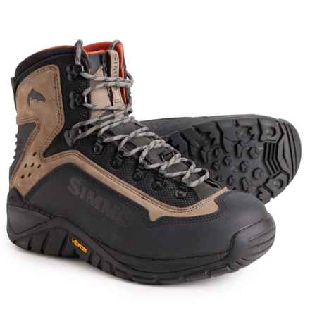 Simms G3 Guide Wading Boots - Waterproof, Leather, Vibram® Sole (For Men) in Steel Grey