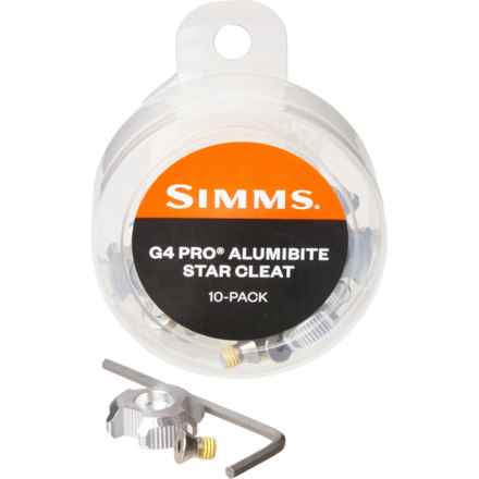 Simms G4 Pro Alumibite Star Cleats - 10-Pack in Multi