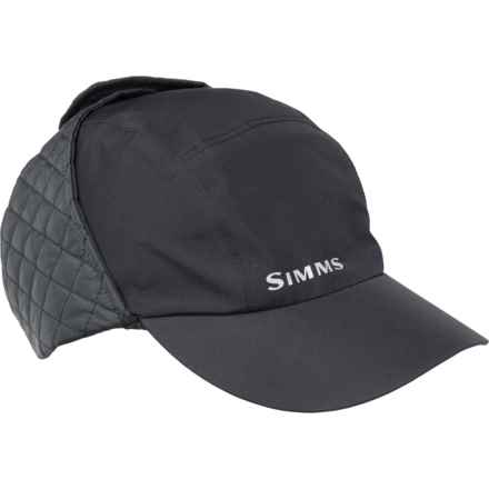 Simms Gore-Tex® ExStream PrimaLoft® Baseball Cap - Waterproof, Insulated (For Men) in Black