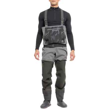 Simms Guide Classic Gore-Tex® Stockingfoot Waders - Waterproof (For Men) in Carbon
