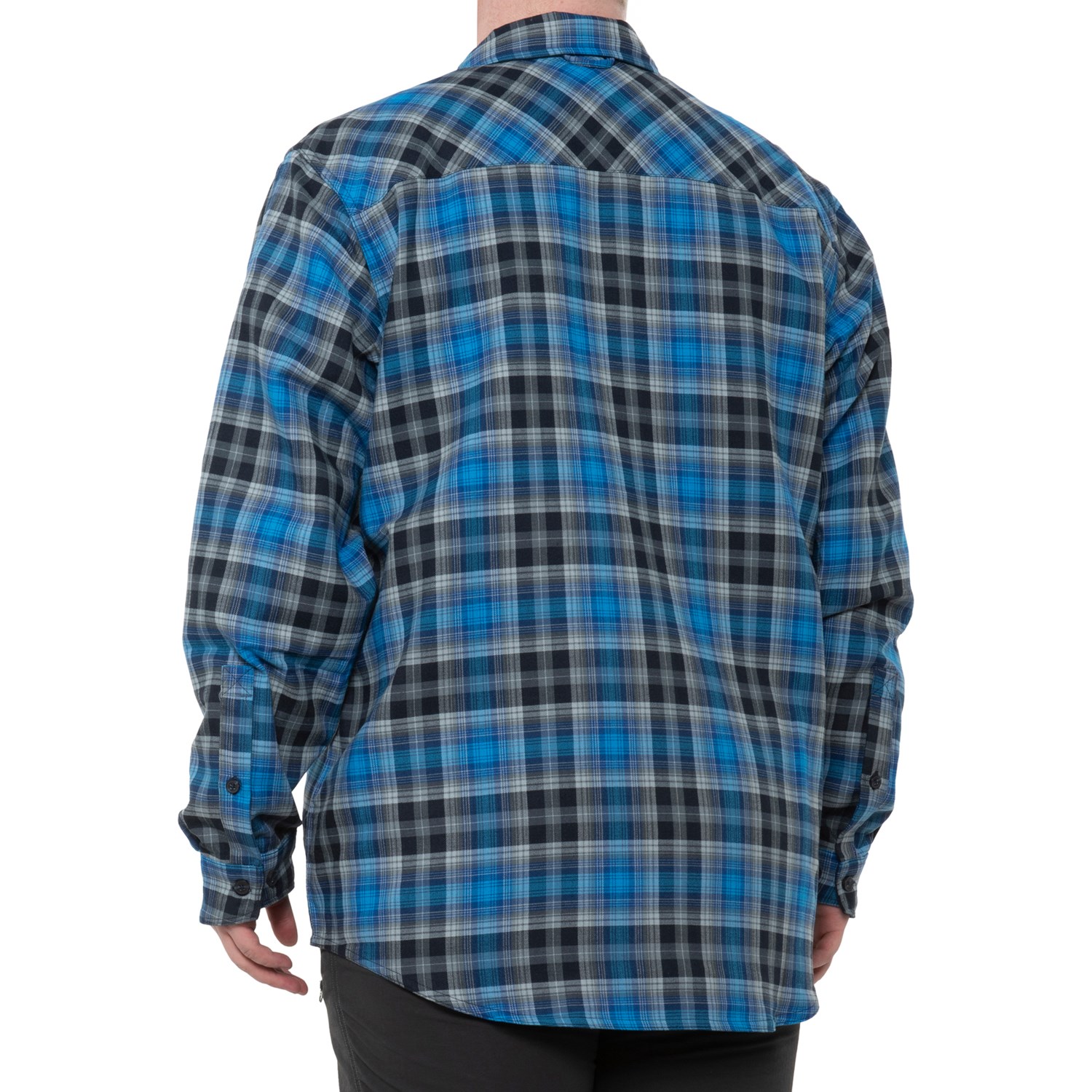 Select Sizes Simms Closeout Gallatin Flannel Long Sleeve Shirt Garnet Plaid 