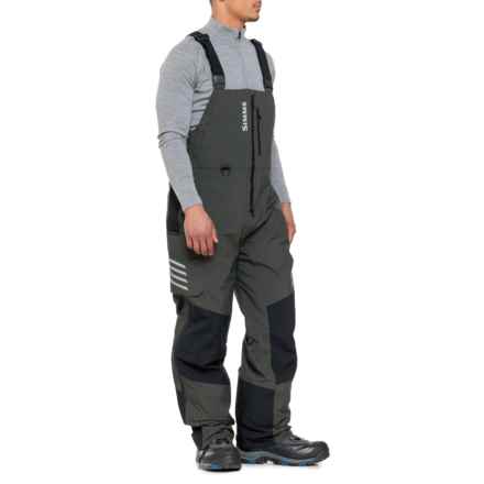Simms Guide Gore-Tex® PrimaLoft® Fishing Bib Overalls - Waterproof, Insulated in Carbon