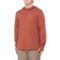 Simms Henry’s Fork Hooded T-Shirt - Long Sleeve in Clay Heather