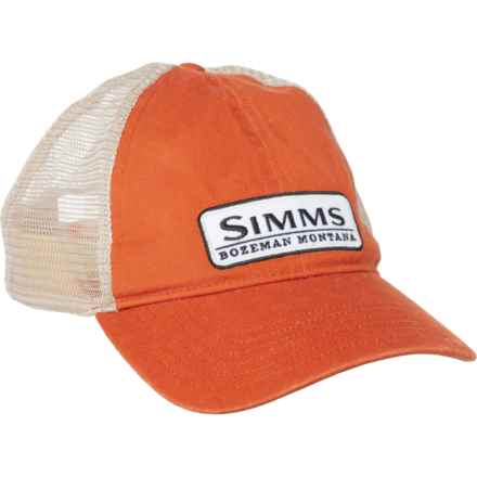 Simms Heritage Trucker Hat (For Men) in Simms Orange