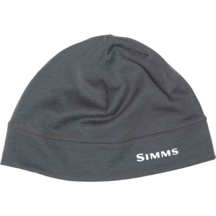 Simms Lightweight Liner Beanie - Merino Wool (For Men) in Carbon