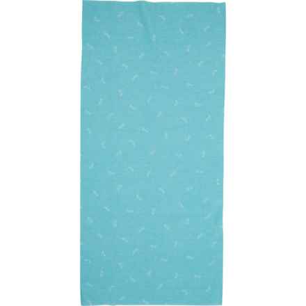 Simms Neck Gaiter - UPF 50 (For Men and Women) in Dragonfly Gulf Blue