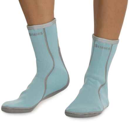 Simms Neoprene Wading Socks (For Women) in Aqua