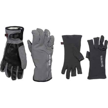Simms ProDry Gore-Tex® Gloves with Liners - Waterproof in Steel