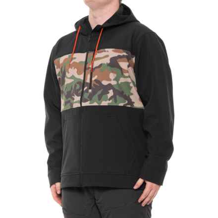 Simms Rogue Hooded Jacket in Woodland Camo