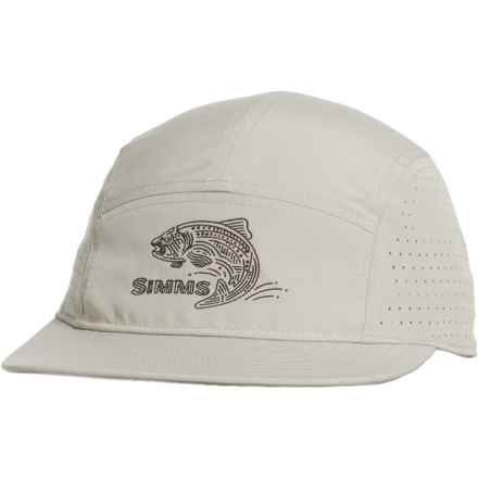 Simms Single Haul Pack Baseball Cap in Stone