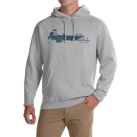 simms fishing sweatshirt