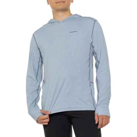 Simms SolarFlex® Guide Cooling Hoodie - UPF 50+ in Steel Blue