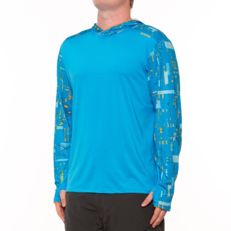 Simms SolarFlex® Guide Hoodie - UPF 50+ in Fish Finder Seaport