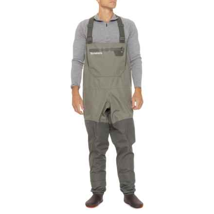 Simms Tributary Stockingfoot Waders - Waterproof (For Men) in Basalt