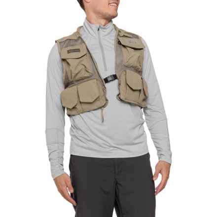 Simms Tributary Vest in Tan